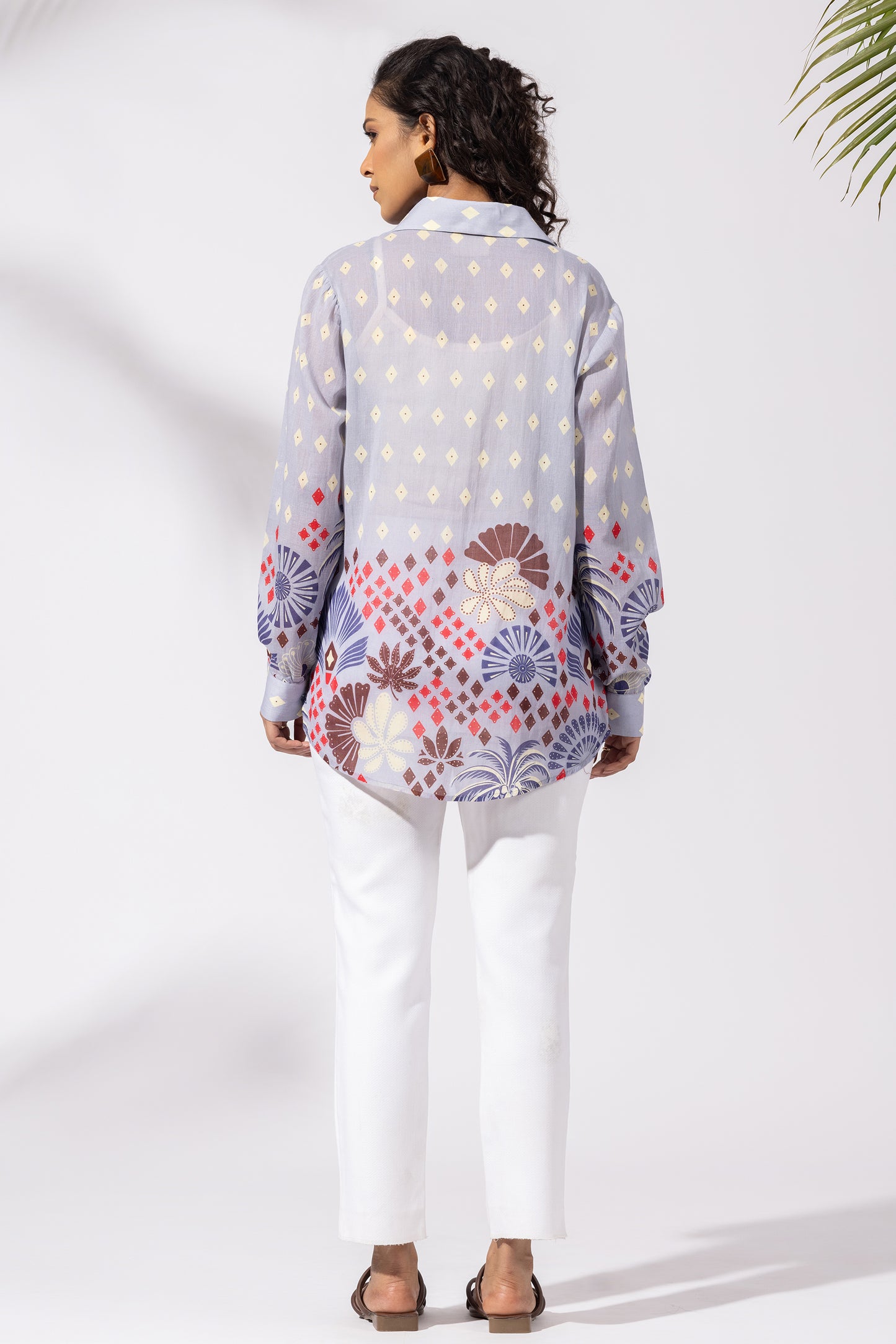 Lavender Flora Cluster Shirt