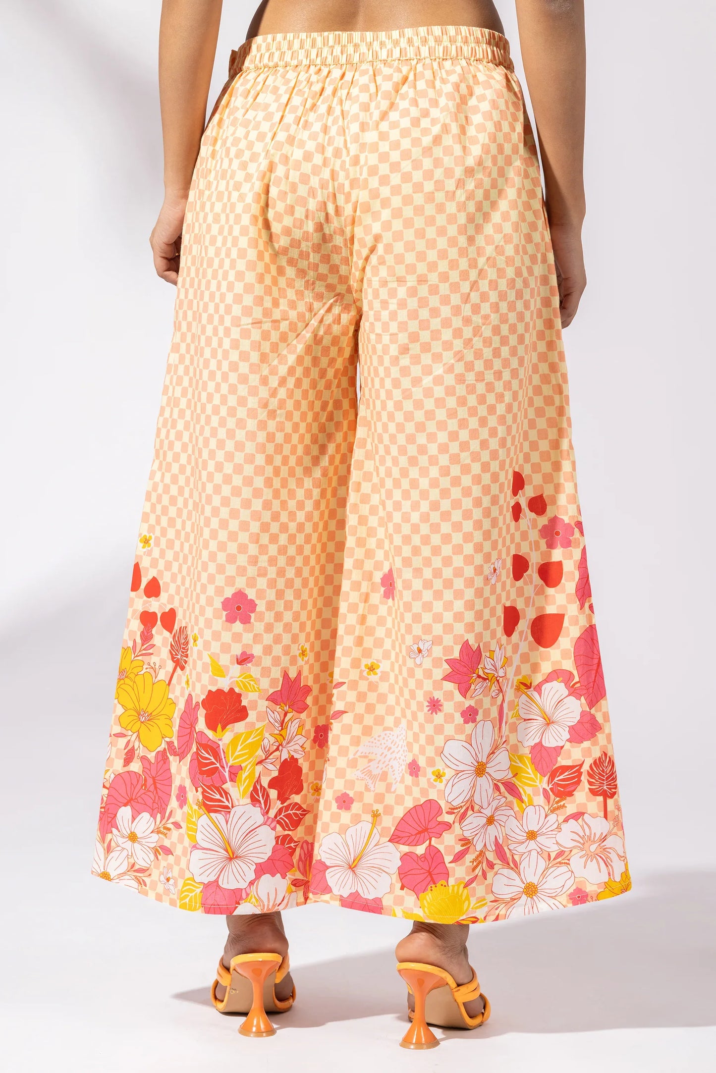 Sundowner Checkered Co-Ord Set - Thee Modern Roots