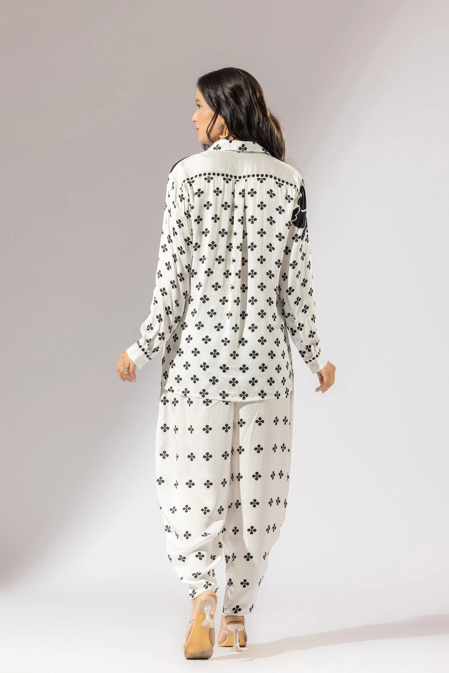 Bloom Satin Silk Shirt - Thee Modern Roots