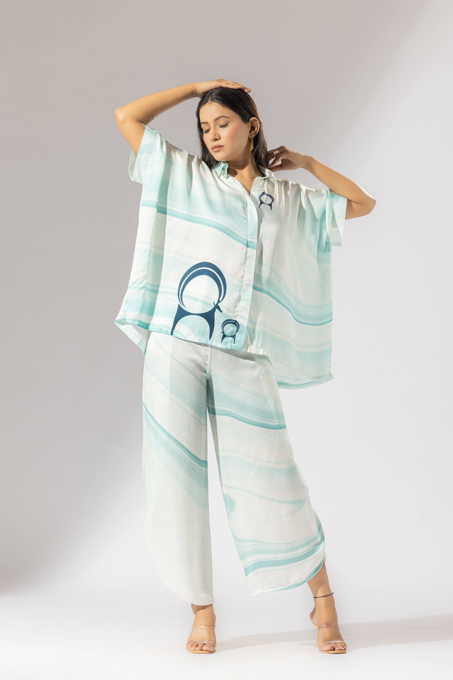 Sika Boxy Shirt & Wrap Pant Co-Ord Set
