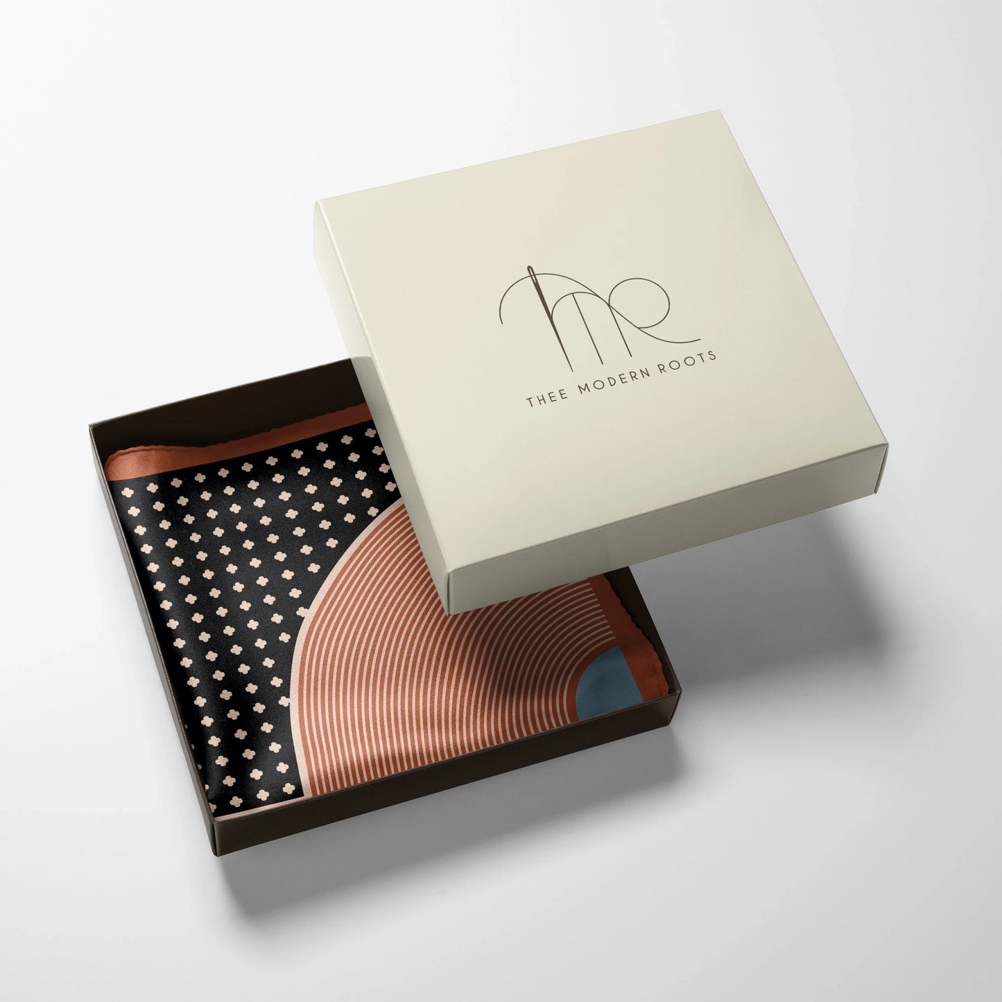 Dual Vision Silk Pocket Square - Thee Modern Roots
