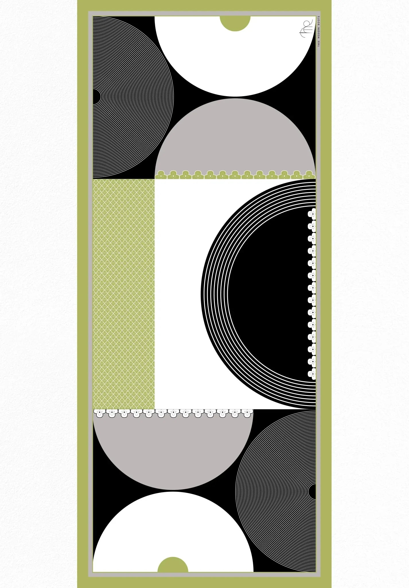 Chandrama Silk Dupatta - Thee Modern Roots