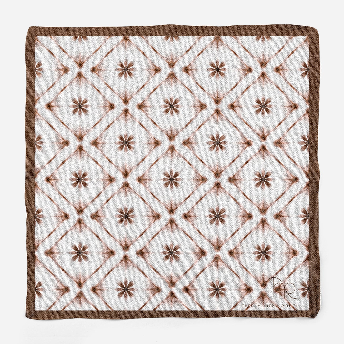 Cocoa Cabana Silk Pocket Square