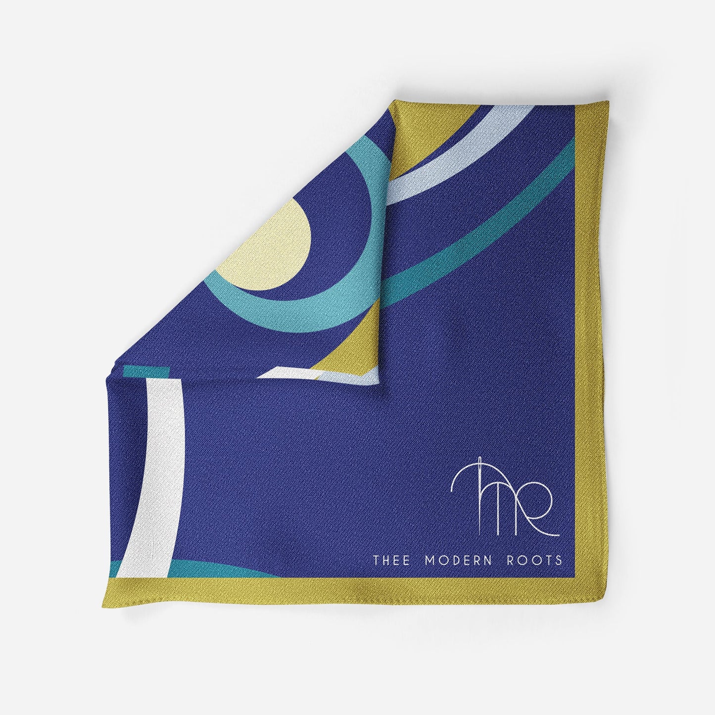 Artistic Ripples Silk Pocket Square