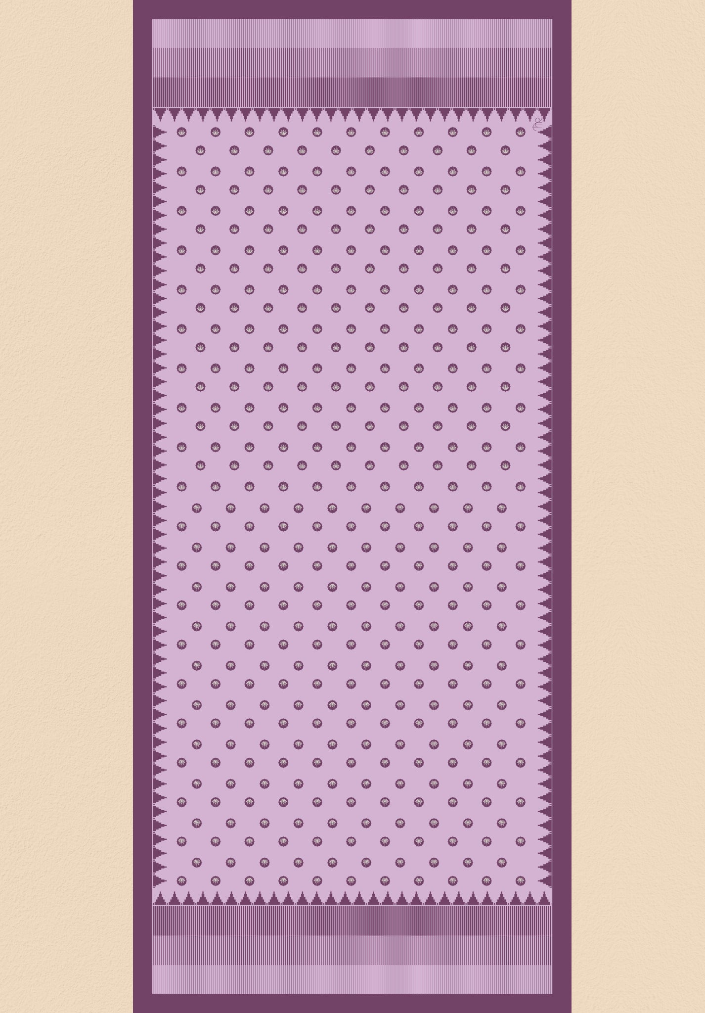 Lotus Symphony Silk Dupatta