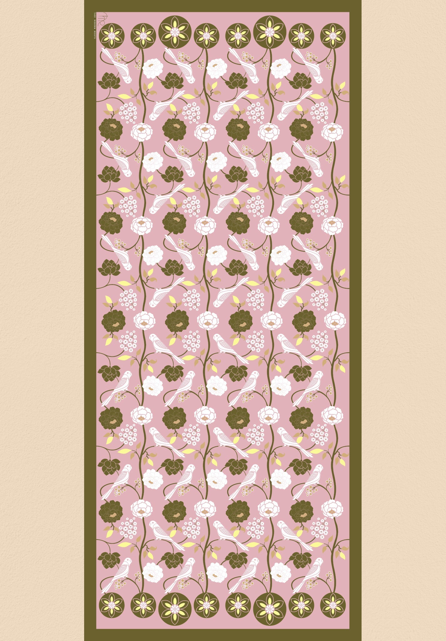 Talking Parrot Silk Dupatta