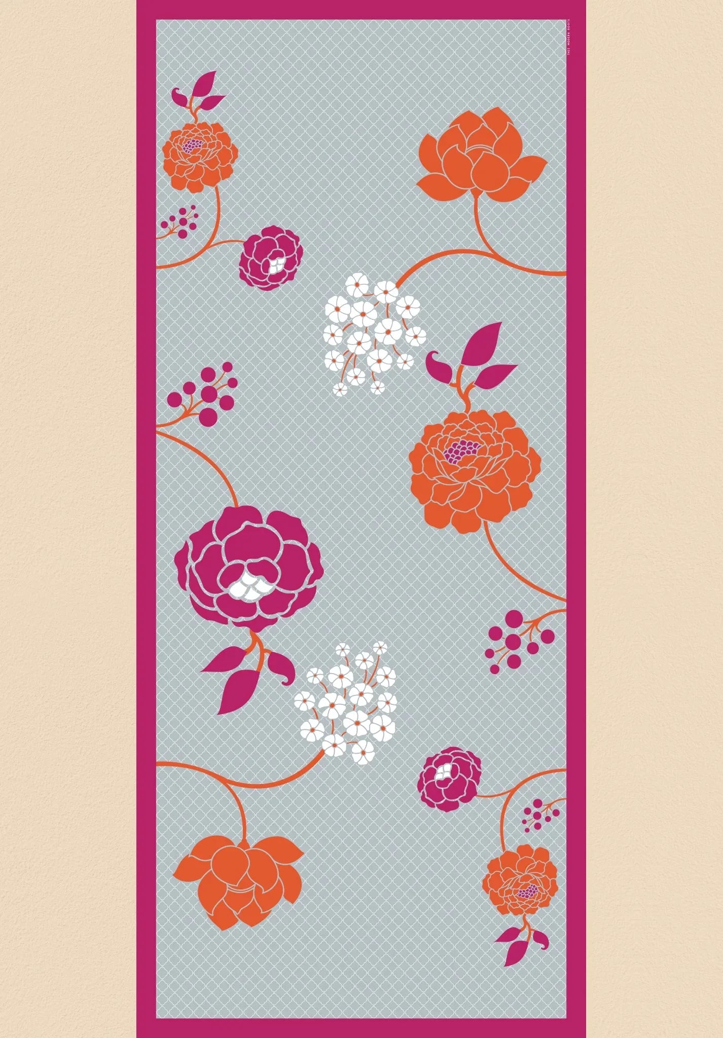 Nature's Beauty Silk Dupatta - Thee Modern Roots