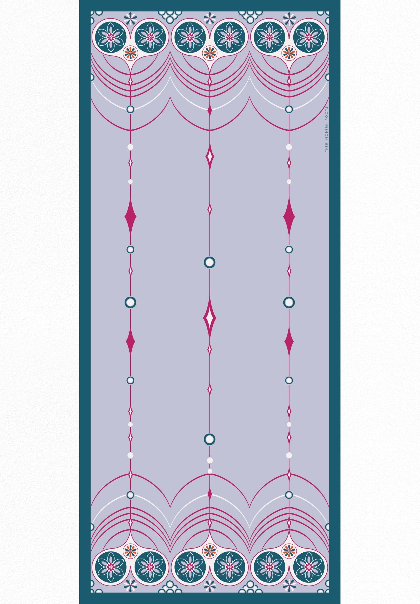 Whimsical Hearts Silk Dupatta