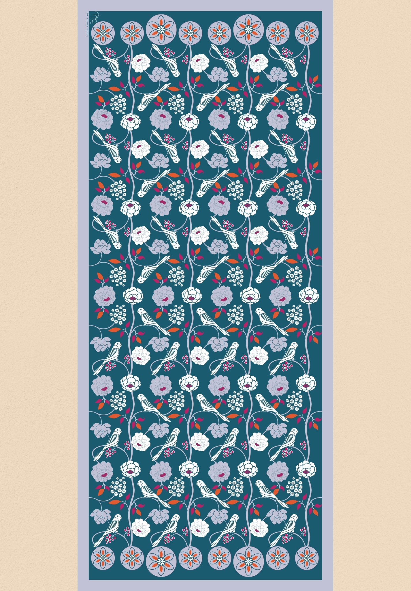 Parrot Paradise Silk Dupatta