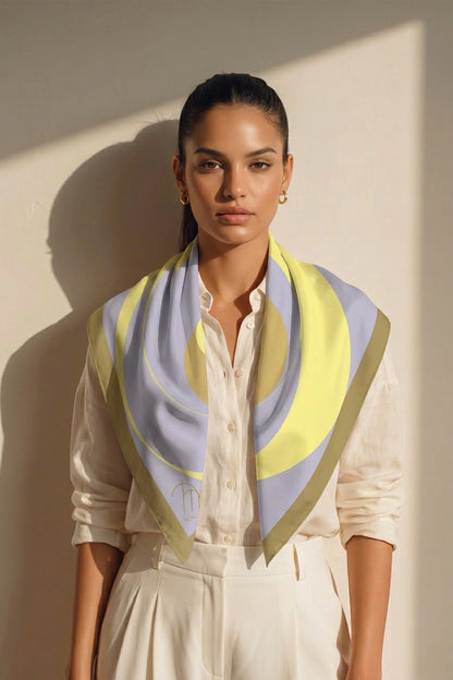 Cosmic Wonders Silk Scarf