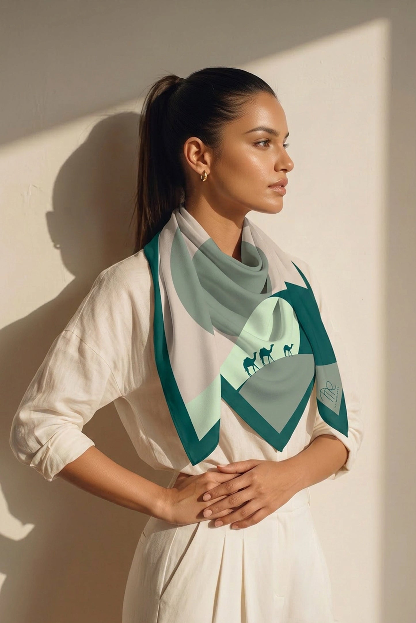 Desert Safari Silk Scarf