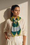 Cosmic Mirage Silk Scarf