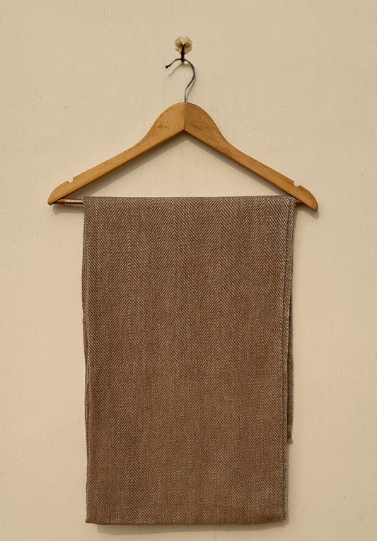 Midnight Mist Silk Wool Stole