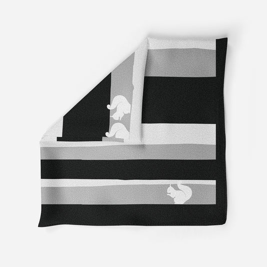 The Nutty Nester Silk Pocket Square