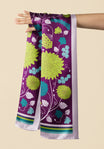 Queen's Tapestry Silk Stole - Thee Modern Roots