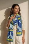 River Run Ripple Silk Stole