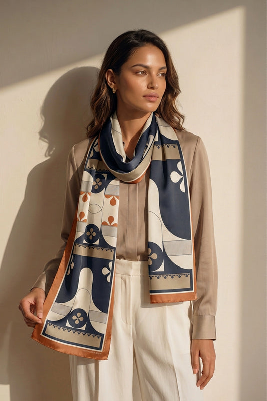 Seashell Sonata Silk Stole