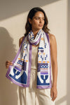 Dove Wings Silk Stole