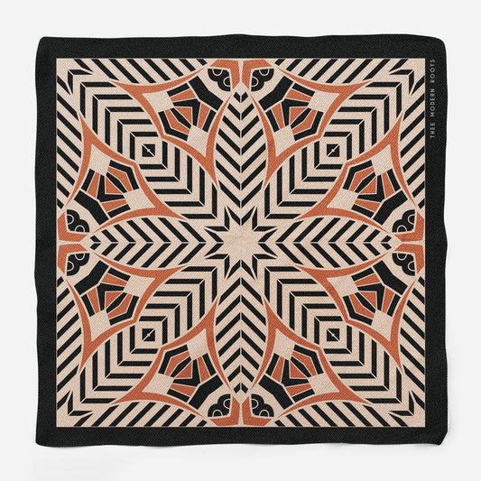 Black Magic Silk Pocket Square
