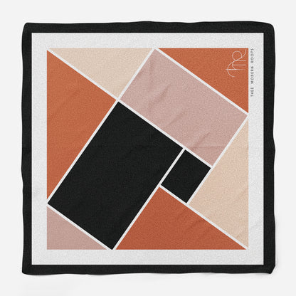 Radiant Checkers Silk Pocket Square