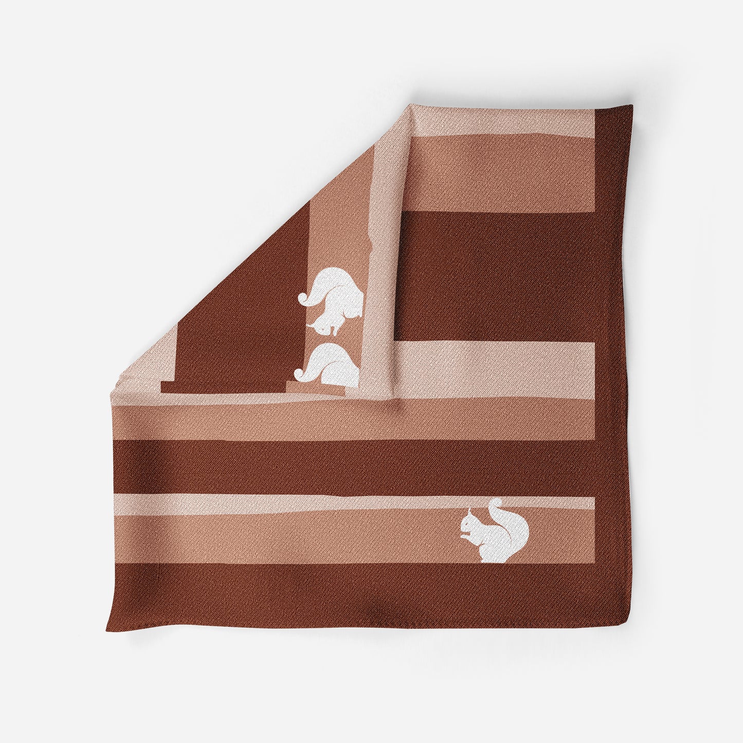 Charming Critters Silk Pocket Square