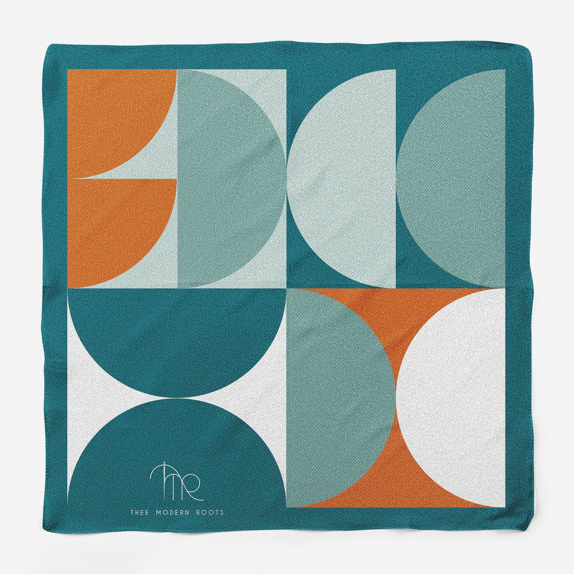 Abstract Arc Silk Pocket Square
