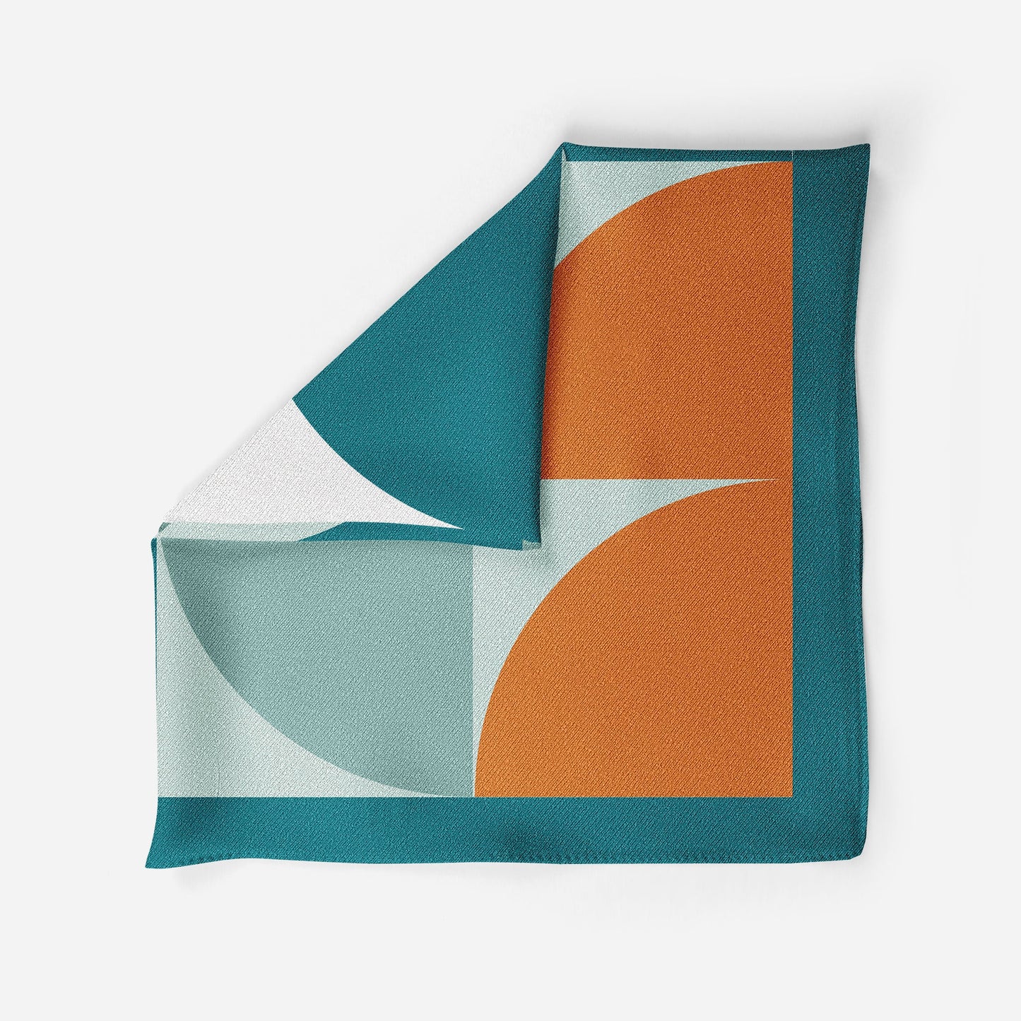 Abstract Arc Silk Pocket Square