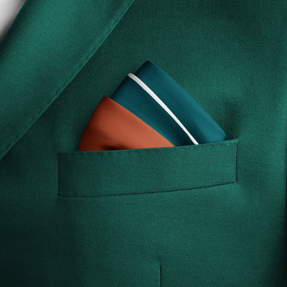 Refined Simplicity Silk Pocket Square