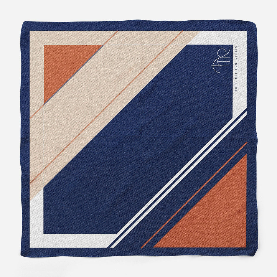 Modern Classic Silk Pocket Square