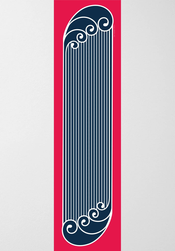 Sleek Lines Silk Stole