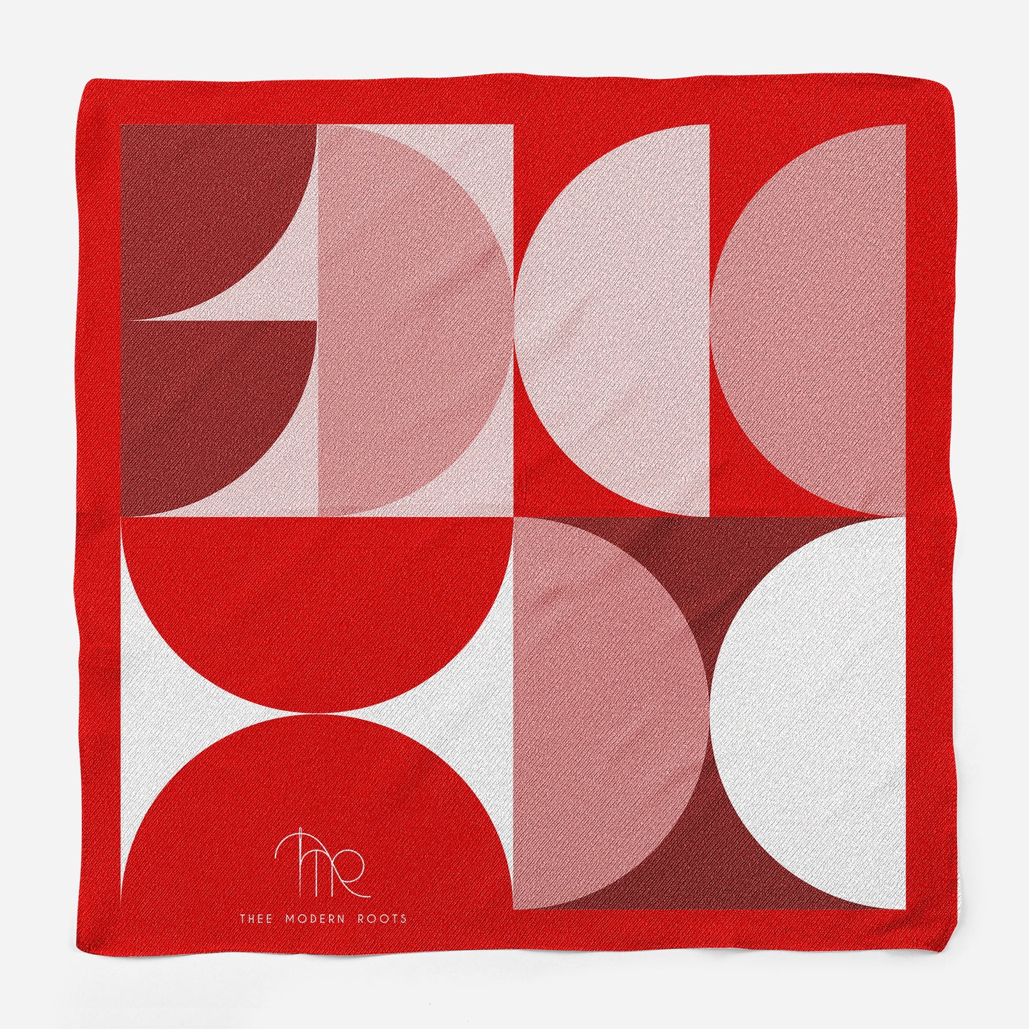 Cherry Curve Silk Pocket Square