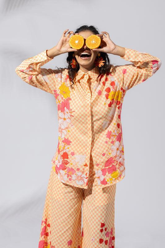 Sundowner Checkered Co-Ord Set