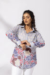 Lavender Flora Cluster Shirt - Thee Modern Roots