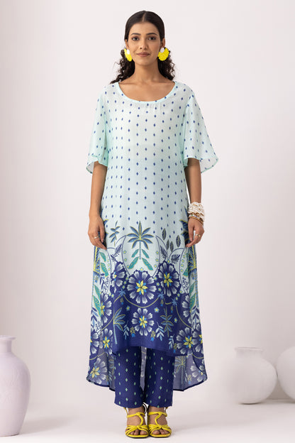 Sky Blue Pacific Kurta Set