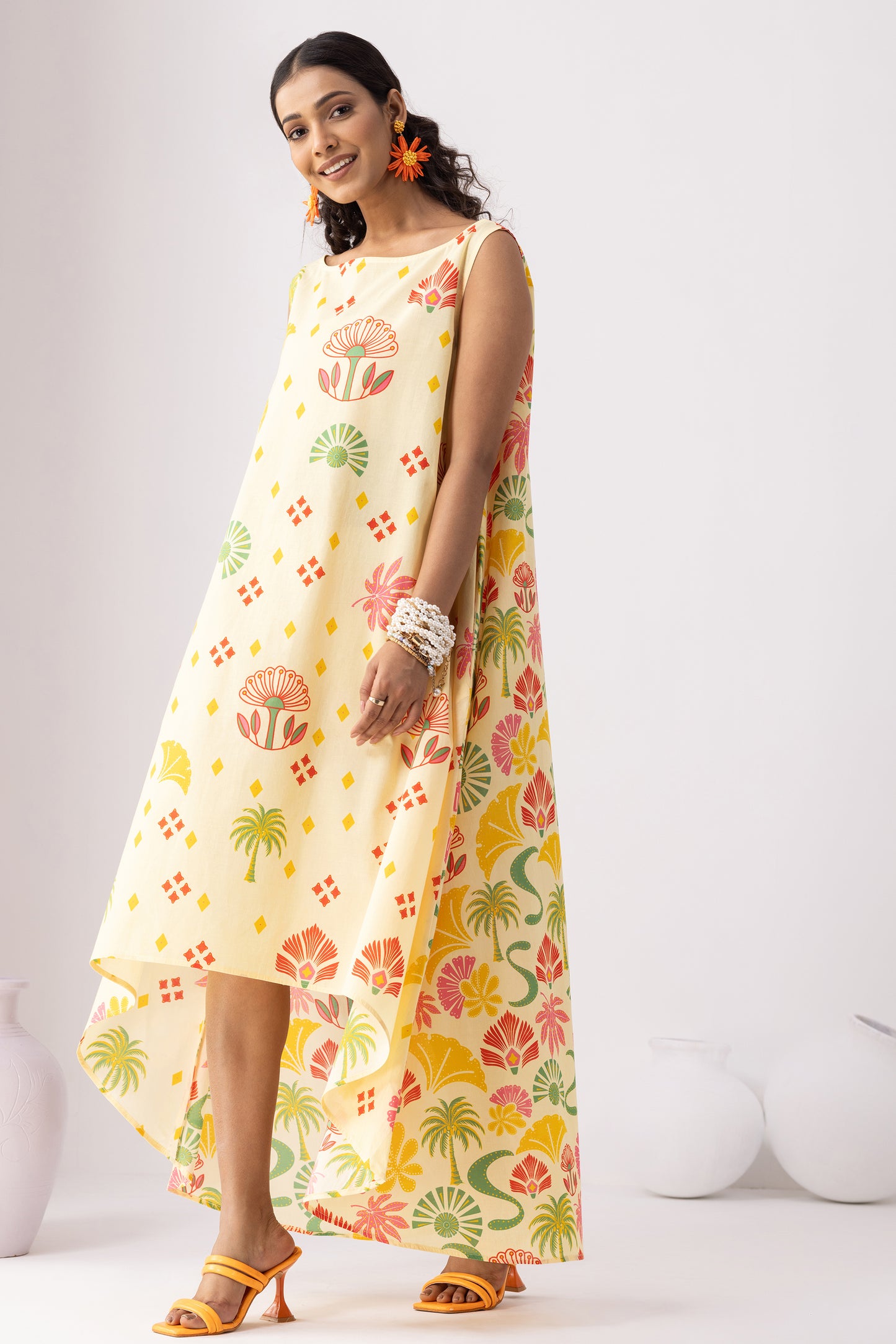 Butter Bloom Flared Dress