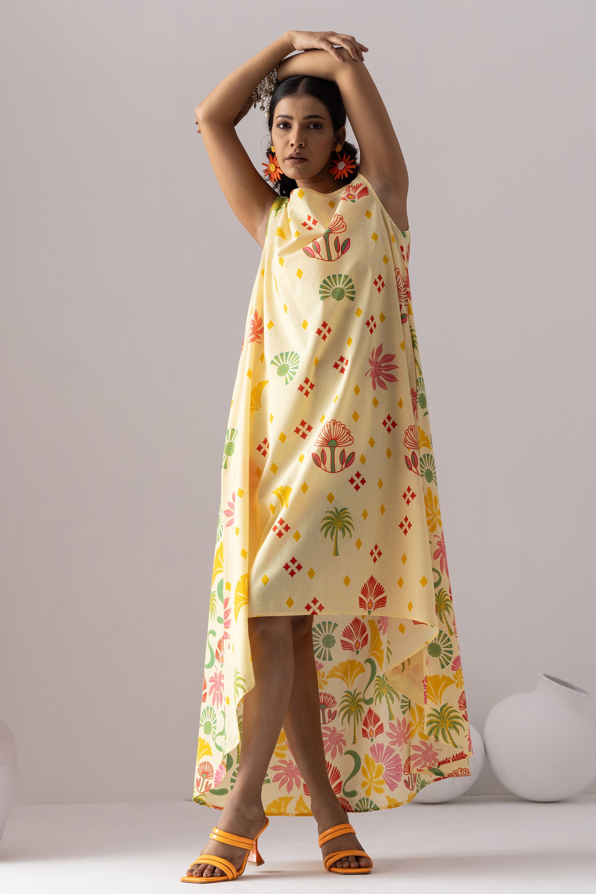 Butter Bloom Flared Dress