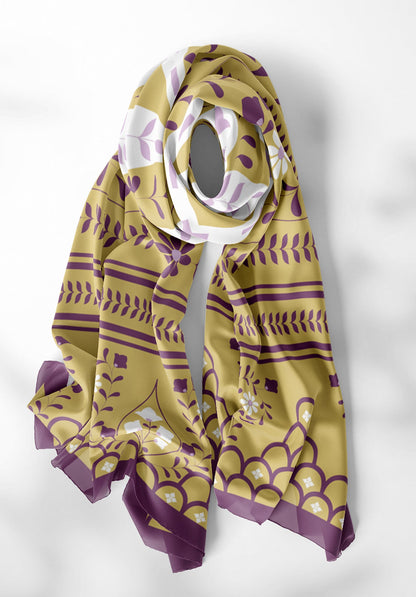 Mughal Charm Silk Dupatta